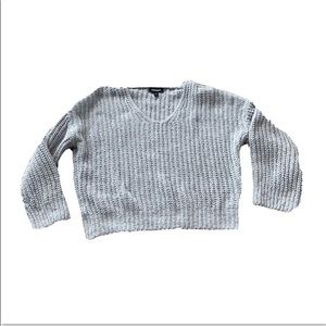Express Cropped Pullover Sweater